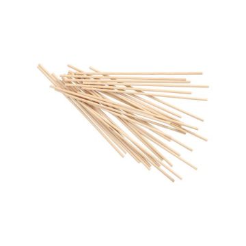 Bâtonnets, en bois "pure" Ø 3 mm · 15 cm