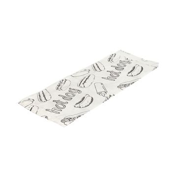 Sachets à hot dog 21 cm x 8,5 cm blanc