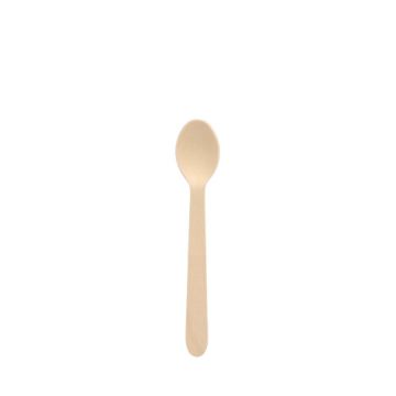Cuillères à café en bois "pure" 11 cm