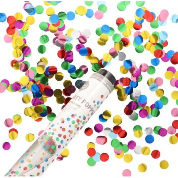 Canon à confettis Ø 4,4 cm · 28 cm