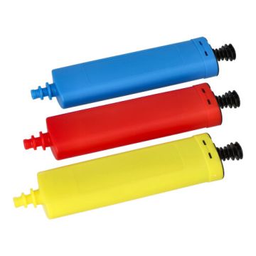 Pompe pour ballons 26 cm x 6 cm couleurs assorties