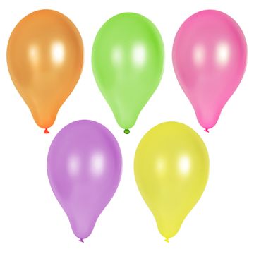 Ballons Ø 25 cm couleurs assorties "Neon"