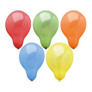 Ballons Ø 29 cm couleurs assorties
