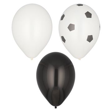 Ballons Ø 29 cm couleurs assorties "Football"