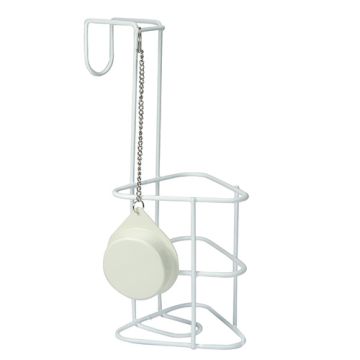 "Medi-Inn" Support pour flacons à urine blanc