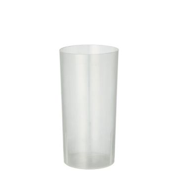 Verres à long drink en P.P. 0,2 l Ø 5,5 cm · 10,9 cm translucide incassable