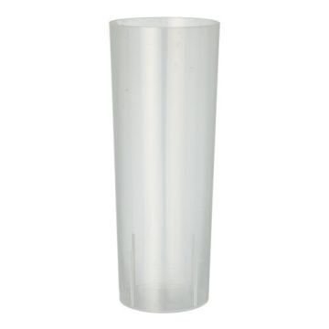Verres à long drink en P.P. 0,3 l Ø 5,85 cm · 15,2 cm translucide incassable