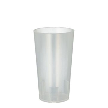 Gobelets semi-jetable 0,2 l Ø 6,5 cm · 11,4 cm translucide incassable