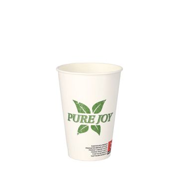 Gobelets, carton 0,2 l Ø 7,3 cm · 9,9 cm blanc "Pure Joy"