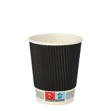 Gobelets, carton "To Go" 0,2 l Ø 8 cm · 9 cm Ripple Wall