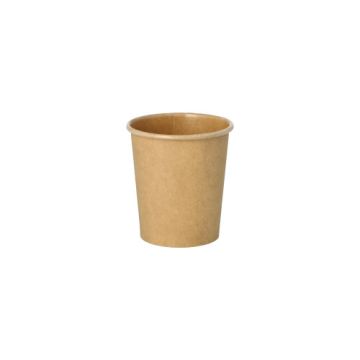 Petits pots, carton 120 ml Ø 6 cm · 6,6 cm marron