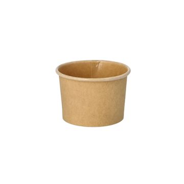 Petits pots portion, carton, 45 ml, marron, "100% Fair"