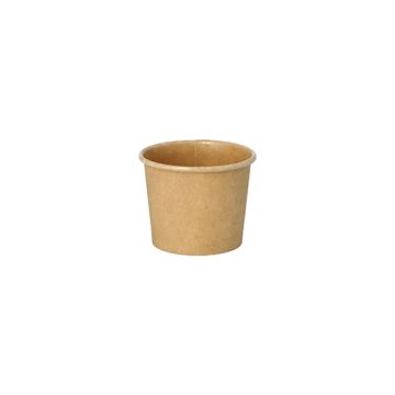 Petits pots, carton 60 ml Ø 6 cm · 4,9 cm marron
