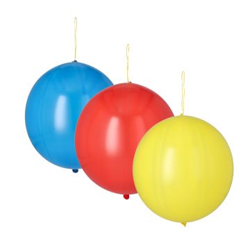 Ballons punch Ø 40 cm couleurs assorties
