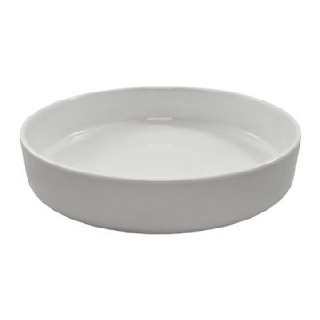 Bol en porcelaine rond 550 ml Ø 18 cm · 3,5 cm blanc "Ano"
