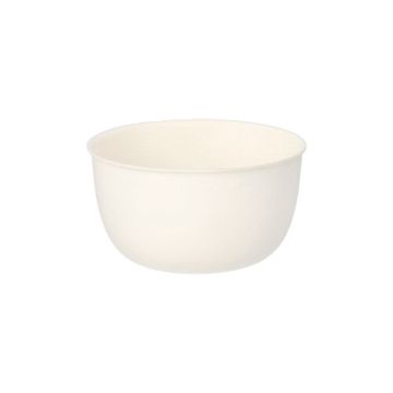 Bols canne à sucre "pure" 120 ml Ø 7,2 cm · 4 cm blanc "Cella"