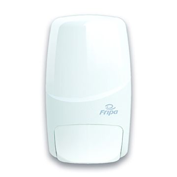 Distributeur de savon 500 ml 20,9 cm x 12,9 cm x 12,8 cm blanc rechargeable