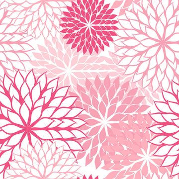 Serviettes, 3 plis pliage 1/4 40 cm x 40 cm rosé "Floralies"