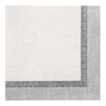Serviettes "ROYAL Collection" pliage 1/4  40 cm x 40 cm "Chalk"