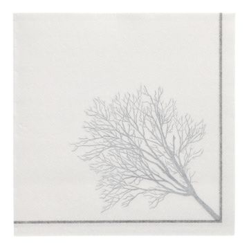 Serviettes "ROYAL Collection" pliage 1/4 40 cm x 40 cm "Grief"