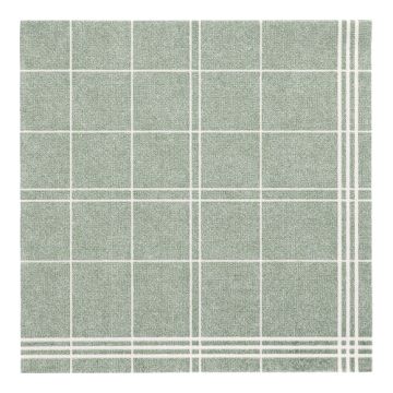 Serviettes "ROYAL Collection" pliage 1/4 40 cm x 40 cm vert foncé "Kitchen Craft"