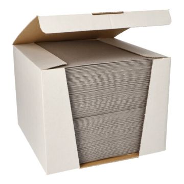 Serviettes "ROYAL Collection" pliage ¼ 40 cm x 40 cm gris