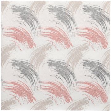 Serviettes "ROYAL Collection" pliage 1/4 40 cm x 40 cm brun rouille "Brushstroke"