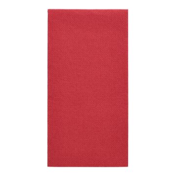 Serviettes "ROYAL Collection" pliage 1/8 40 cm x 40 cm bordeaux