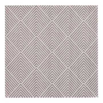 Serviettes "ROYAL Collection" pliage 1/4 40 cm x 40 cm marron "Elegance"