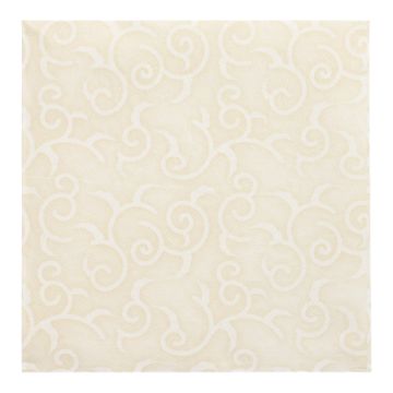 Serviettes "ROYAL Collection" pliage 1/4 40 cm x 40 cm champagne "Casali"