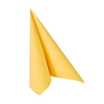 Serviettes "ROYAL Collection" pliage 1/4 25 cm x 25 cm jaune