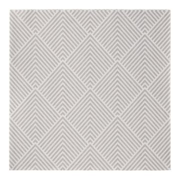 Serviettes "ROYAL Collection" pliage 1/4 40 cm x 40 cm gris "Elegance"