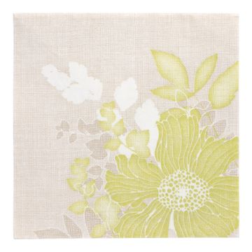 Serviettes "ROYAL Collection" pliage 1/4 40 cm x 40 cm vert "Annabel"