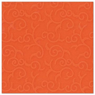 Serviettes "ROYAL Collection" pliage 1/4 40 cm x 40 cm nectarine "Casali"