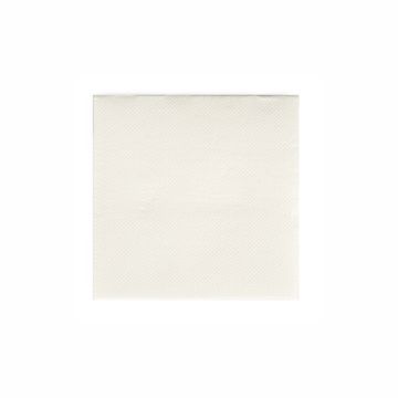 Serviettes, 2 couches pliage 1/4 20 cm x 20 cm blanc "Point to Point"