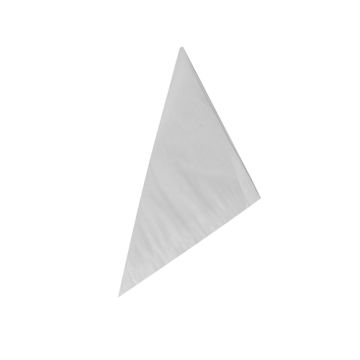 Cornets en remplacement du parchemin avec ficelle 19 cm x 19 cm x 27 cm blanc contenance, résistant à la graisse
