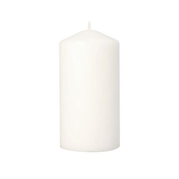 Bougies cylindriques Ø 80 mm · 150 mm blanc