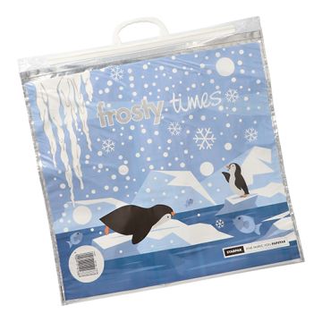 Sacs isolants en L.D.P.E. 18 l 52 cm x 52 cm "Frosty Times"