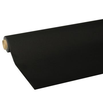 Nappe non tissé, ouate de cellulose "ROYAL Collection" 5 m x 1,18 m noir