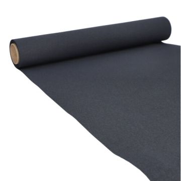 Chemin de table "ROYAL Collection" 5 m x 40 cm noir