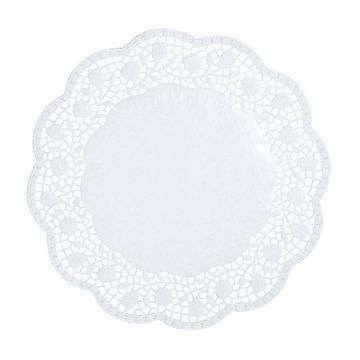 Dentelles rond Ø 30 cm blanc
