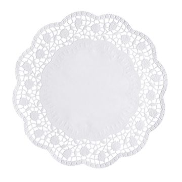 Dentelles rond Ø 32 cm blanc
