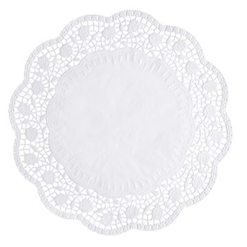 Dentelles rond Ø 36 cm blanc