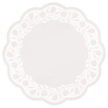 Dentelles rond Ø 36 cm blanc