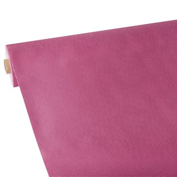 Nappe, aspect textile, non tissée "soft selection plus" 25 m x 1,18 m fuchsia