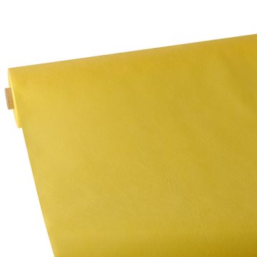 Nappe, aspect textile, non tissée "soft selection" 25 m x 1,18 m jaune