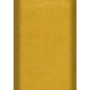 Nappe, aspect textile, non tissée "soft selection" 120 cm x 180 cm or