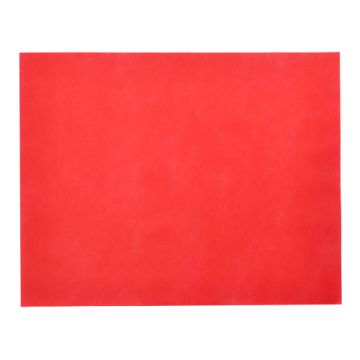 Sets de table, aspect tissu, non tissé "soft selection" 30 cm x 40 cm rouge
