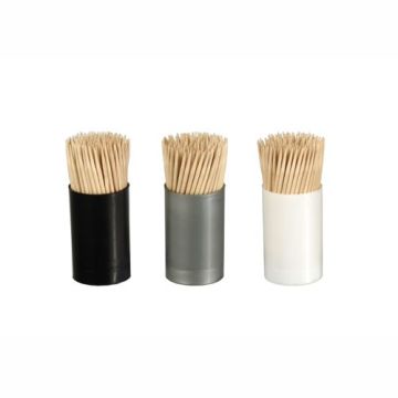 Cure dents, bois rond 6,8 cm en boîtier