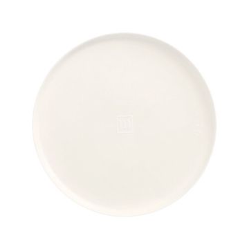 Assiettes canne à sucre "pure" Ø 16 cm · 1 cm blanc "Cella"